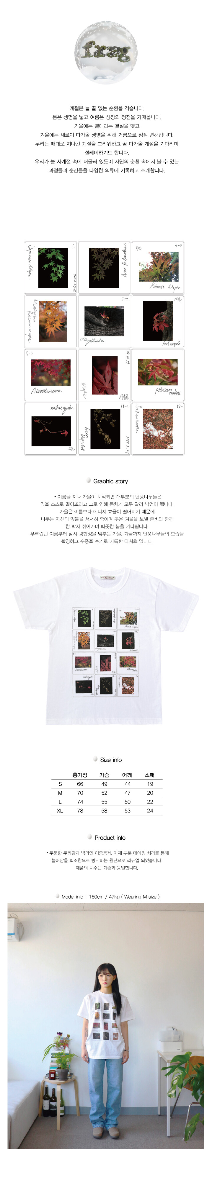 The Record of Autumn Leaves Tee