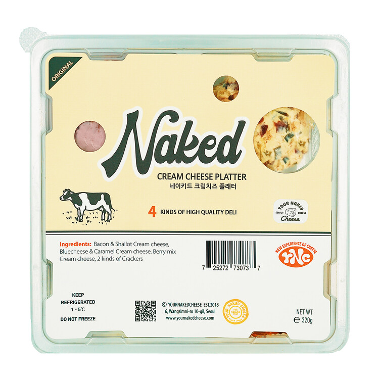 NAKED 크림치즈 플래터