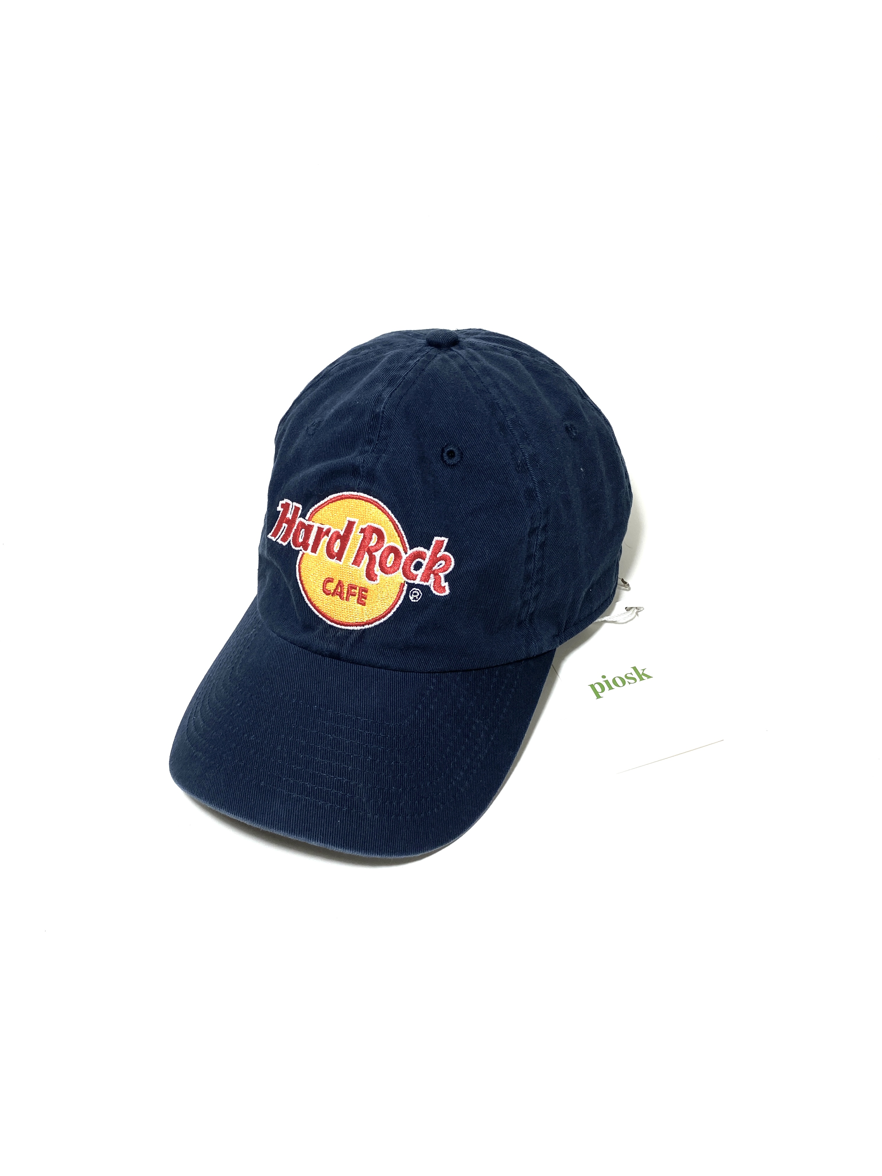 Hard Rock Cafe Logo Cap Washed Navy