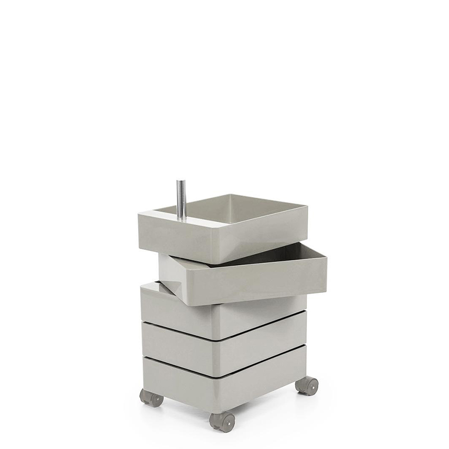 Magis] 360º container 5 Drawer_Light Grey