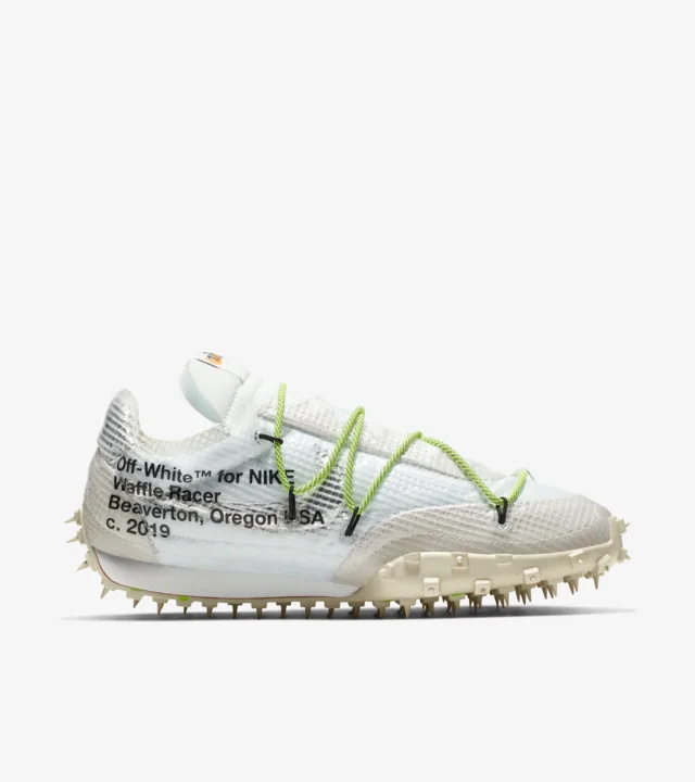 w waffle racer off white