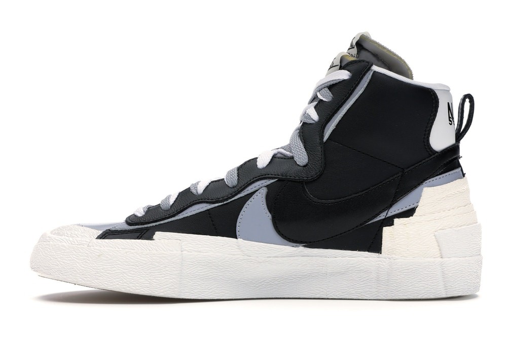 sacai x blazer mid black grey