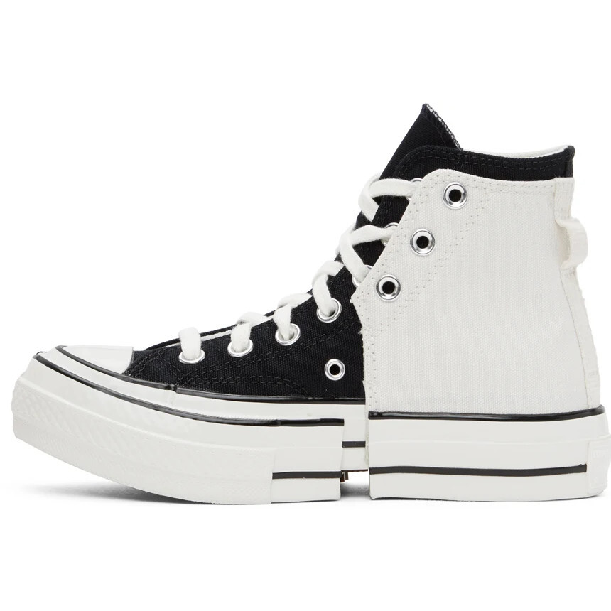 컨버스 X 펑첸왕 척 70 하이탑 흰검 Converse Chuck Taylor All-Star 2-in ...