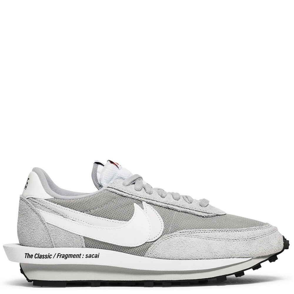 sacai waffle light smoke grey