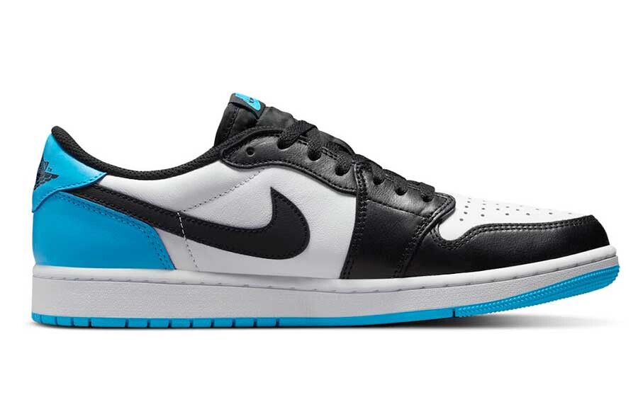 Og Nike Jordan Retro Low Og Black And Dark Powder Blue