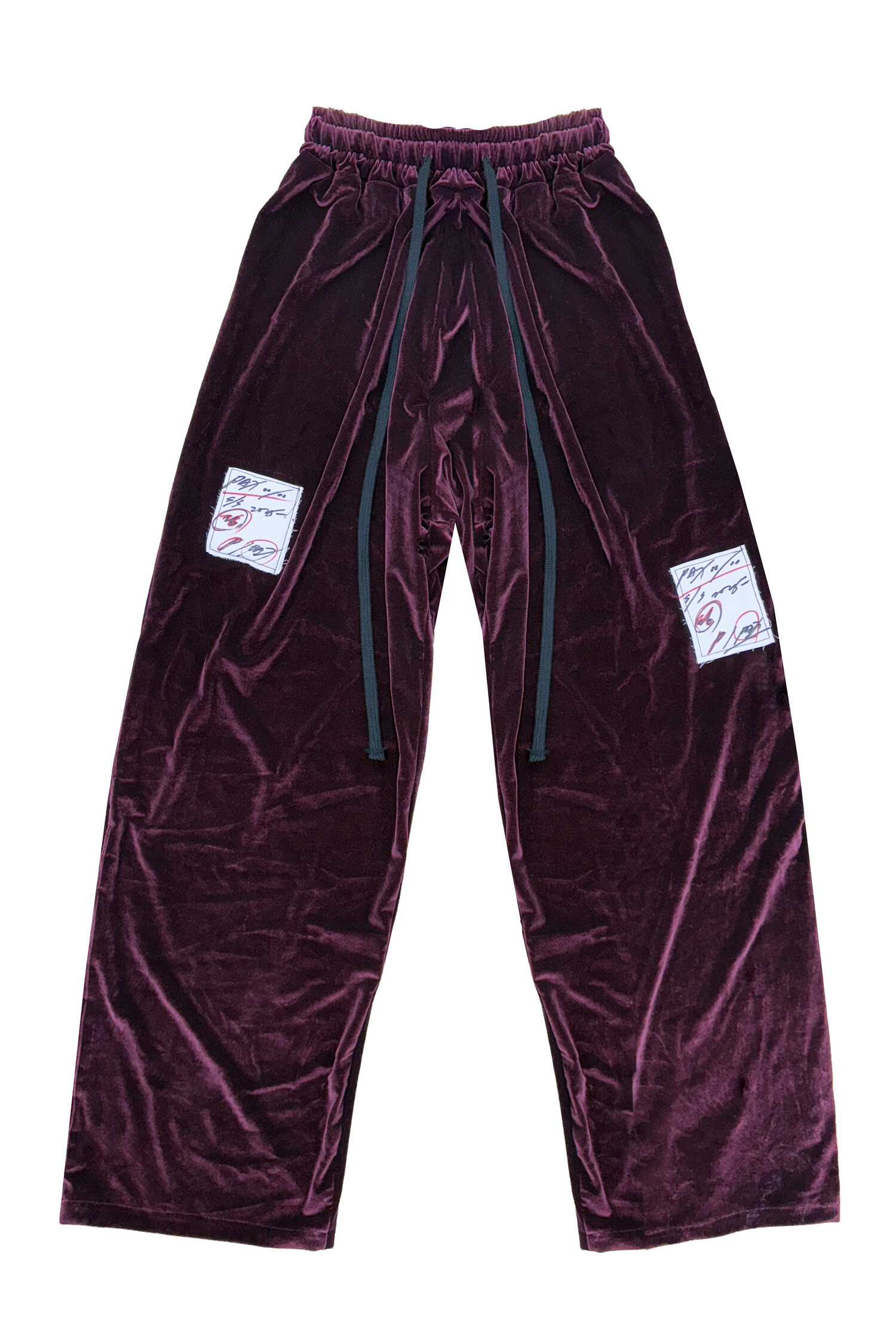 PAX00100 ♥ PAX VELVET OVERSIZED SWEATPANTS /追跡付 PAX VELVET OVERSIZED SWEATPANTS
