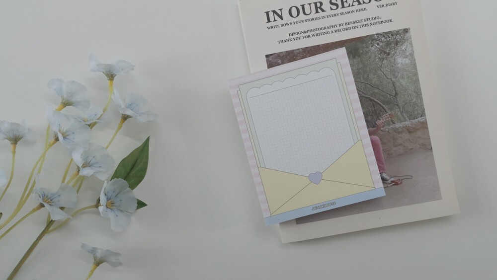 letter mini memo pads