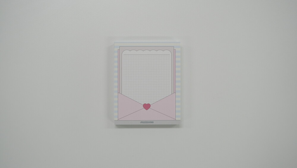 letter mini memo pads