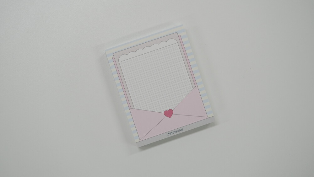 letter mini memo pads