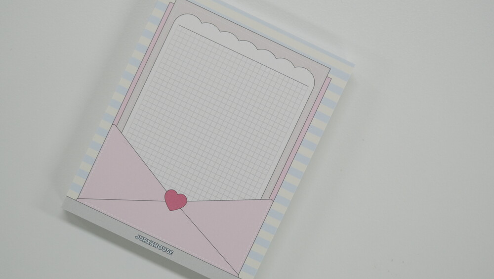 letter mini memo pads