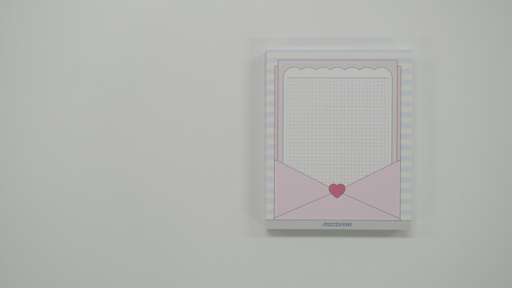 letter mini memo pads