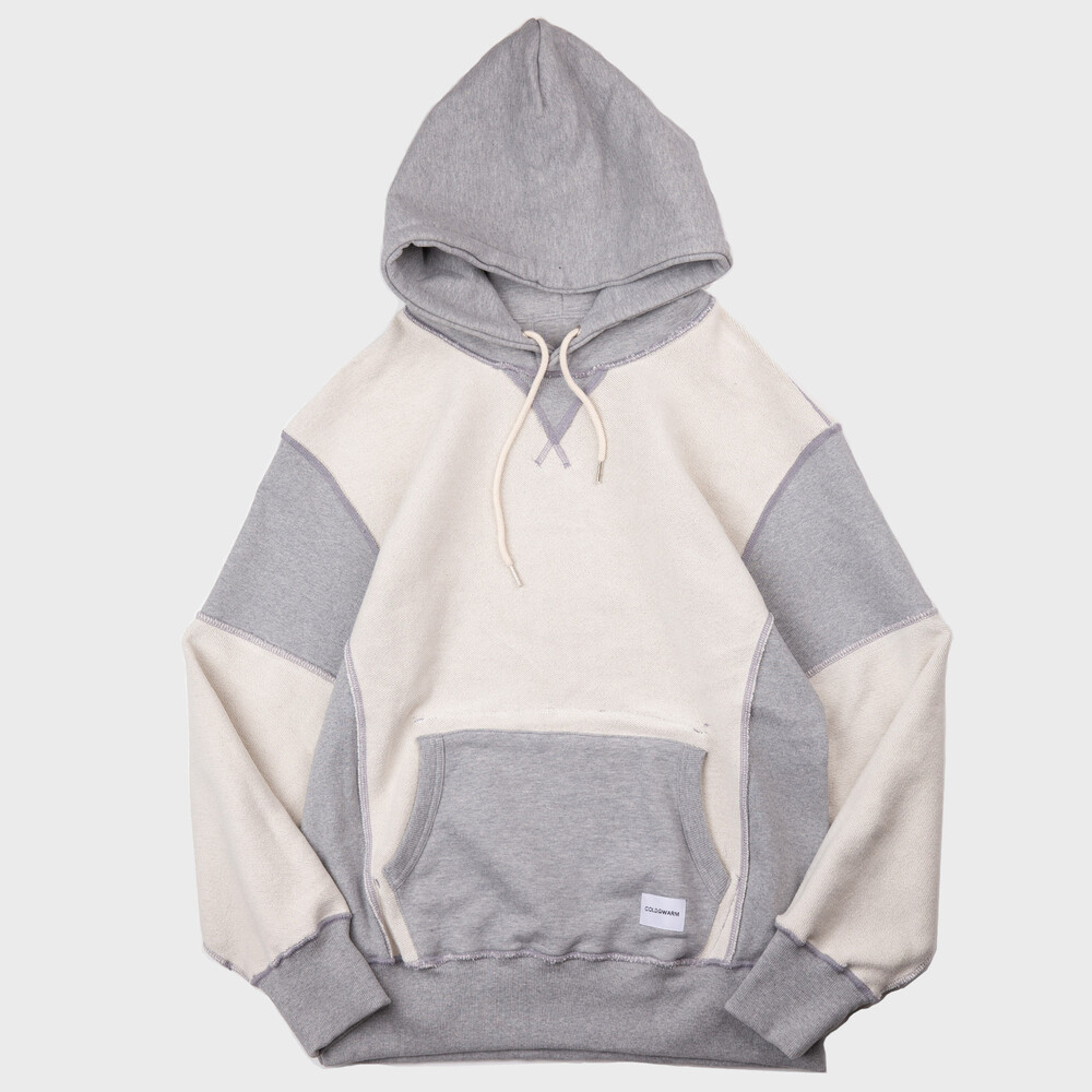 [콜드웜]Sweat Hoodie - Reversible Grey [W CONCEPT]