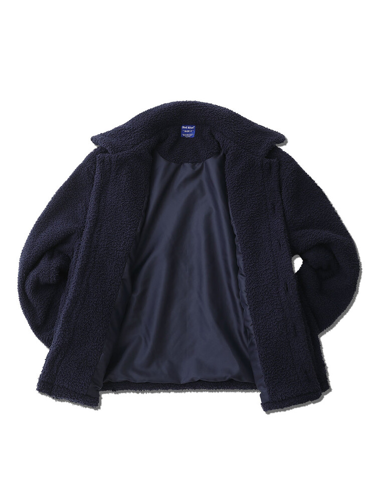 ☆送料・関税込☆Bad Blue★Heart Fleece Jacket★ Heart Fleece Jacket Navy