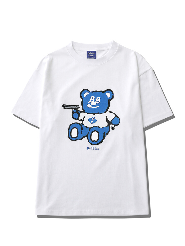 BadBear Graphic Tee White