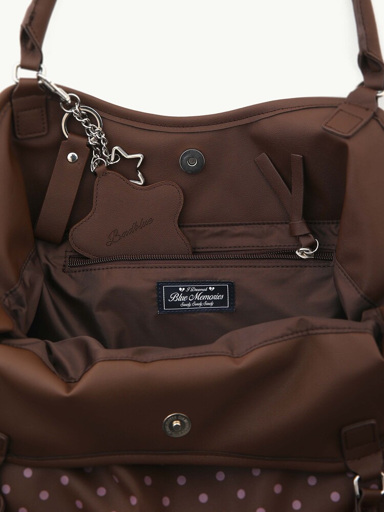 Chocolate Blush Mori Dimsum Bag