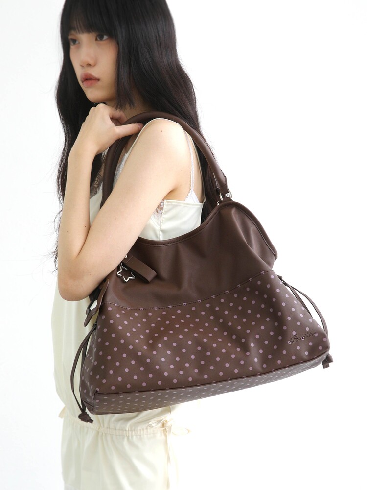 Chocolate Blush Mori Dimsum Bag