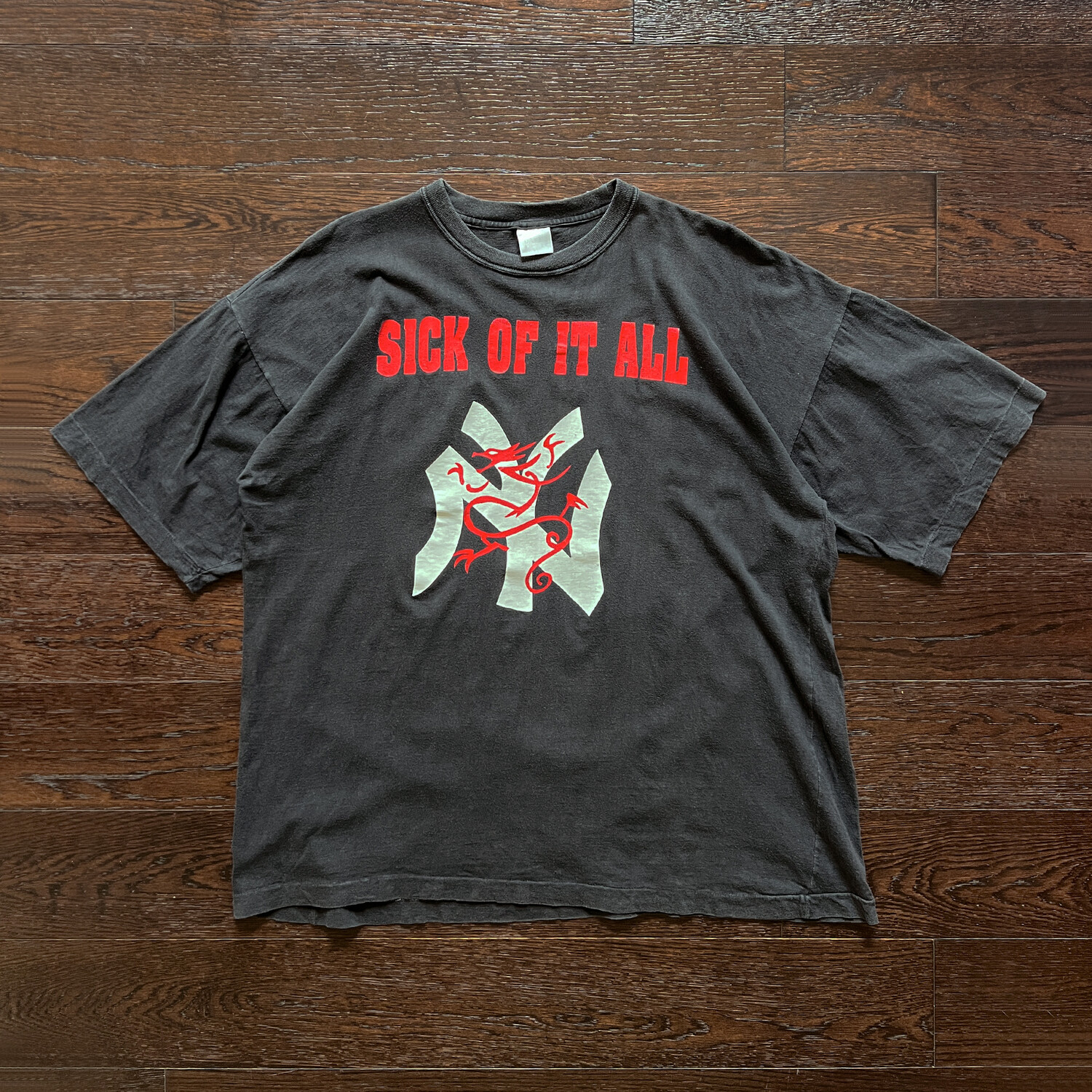 Sick Of It All / The Pain Strikes 90's Vintage T-shirt