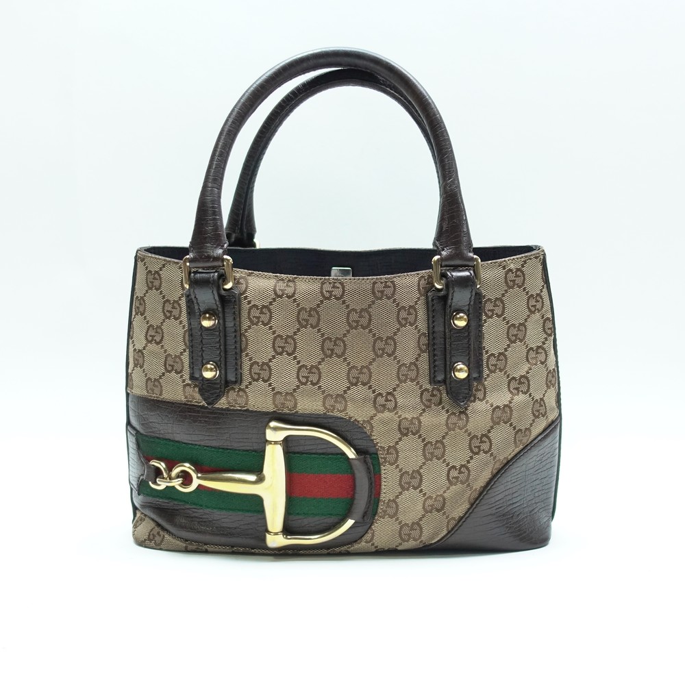 gucci horsebit shopper