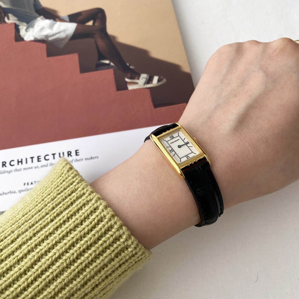 ﻿Vintage YSL Square Watch