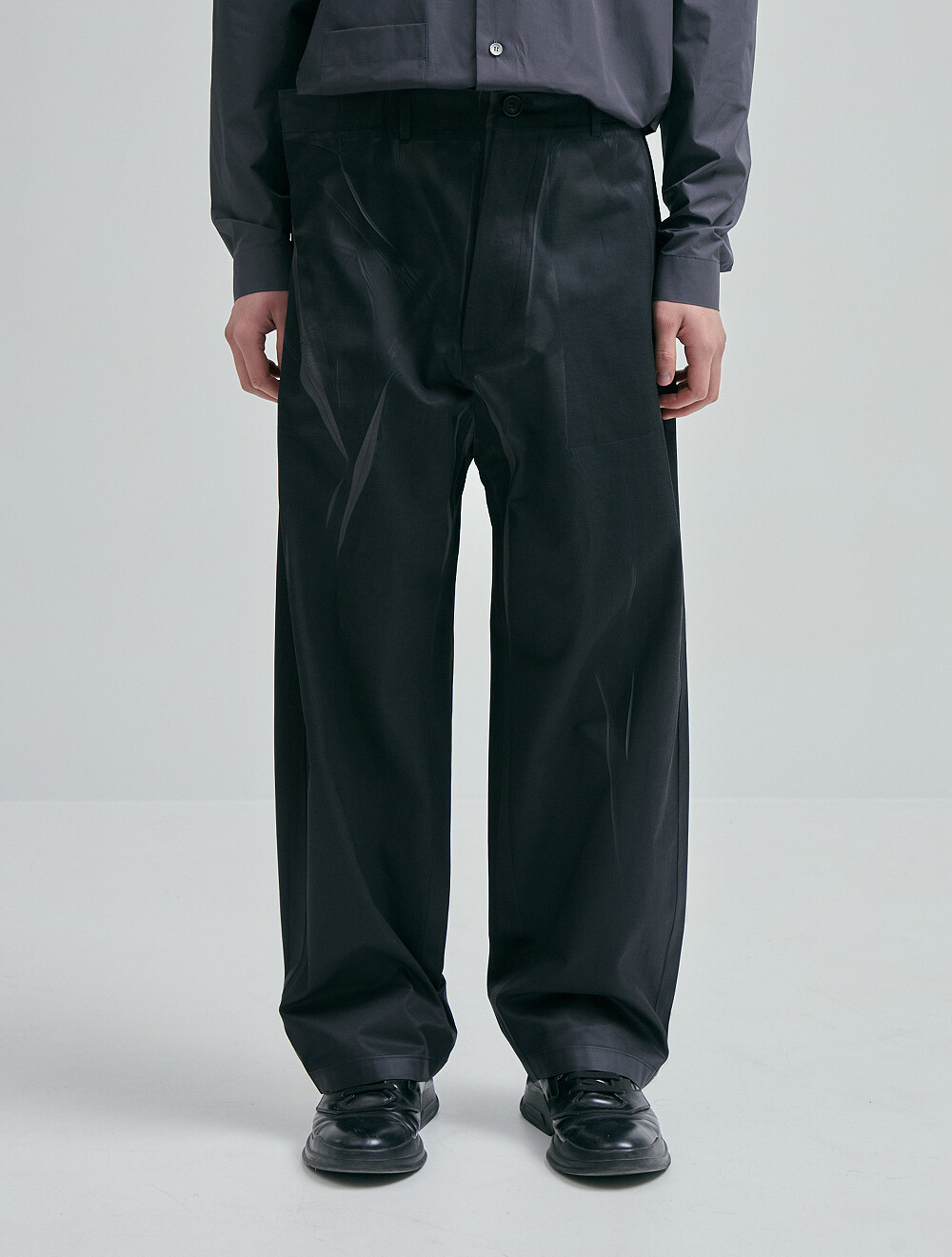Collaboration] Impressed Pants /grey black