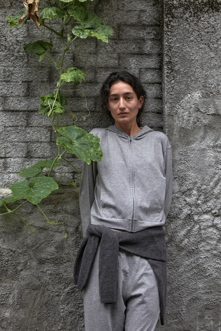mudule [008] lounge hoodie zip パーカー 薄手 008] lounge hoodie zipup