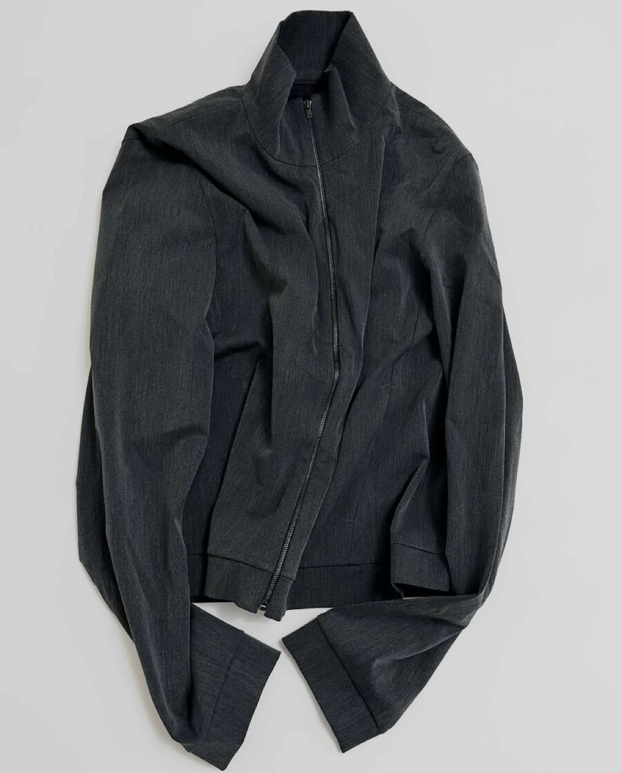 iSHII x müdulefatigue neck zip ishii x müdule] fatigue neck zip