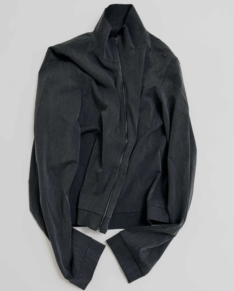 iSHII x müdulefatigue neck zip ishii x müdule] fatigue neck zip