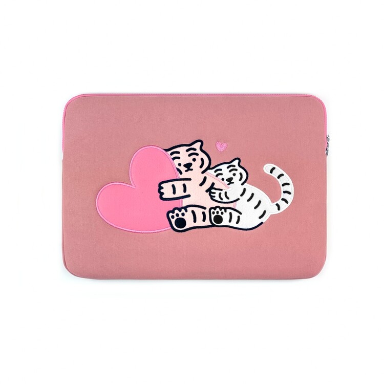 【MUZIK TIGER】Laptop/Tablet Pouch★Lazy Tiger [17inch] LAZY TIGER LAPTOP/TABLET POUCH