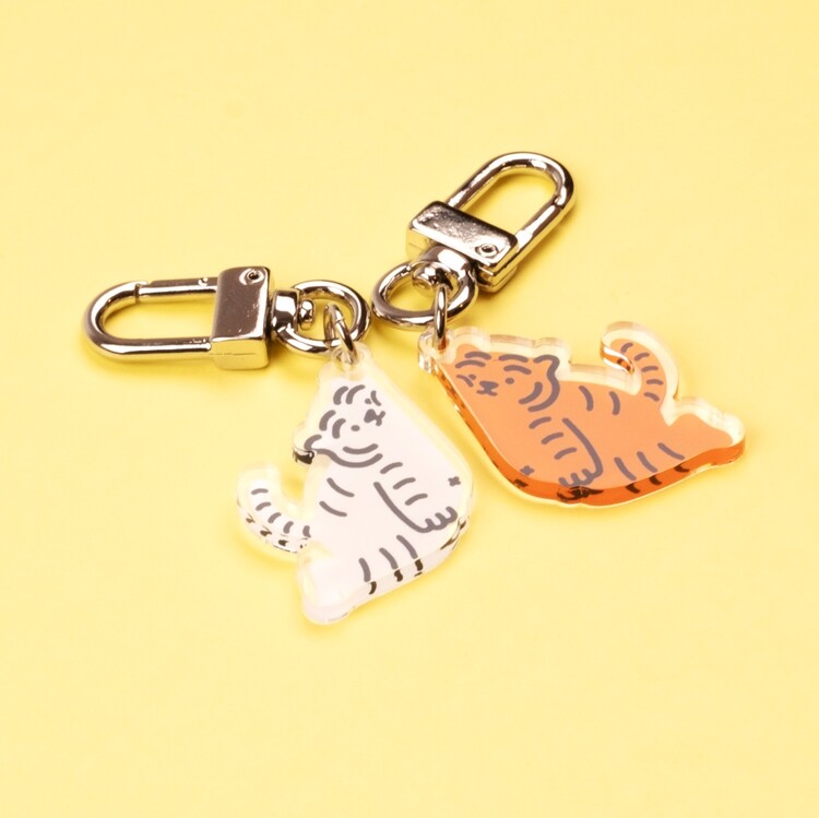 【MUZIK TIGER】Keyring★2EA SET Series ① MUZIK TIGER】Keyring☆2EA SET Series ① (MUZIK TIGER