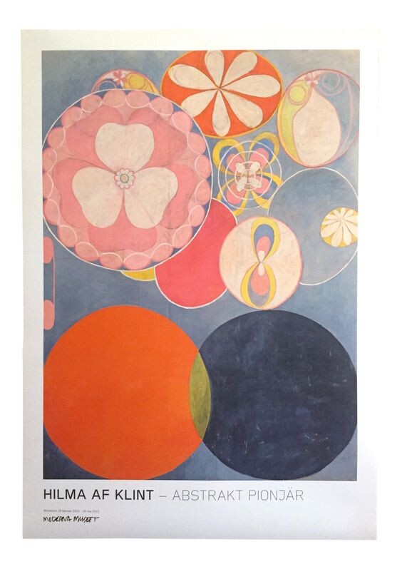 Hilma af Klint The Ten Largest Childhood, No.2 (액자포함)