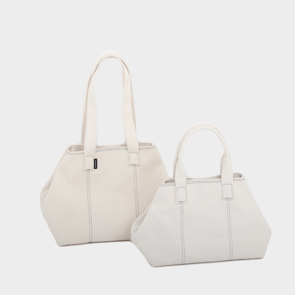 Heavy canvas [ Shoulder bag ] Ivory