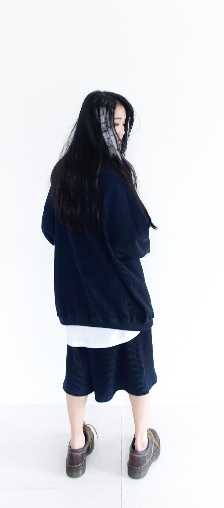 【fa.er.ie】waffle bermuda pants 8차☆[F.E.E.S] waffle bermuda pants (navy)
