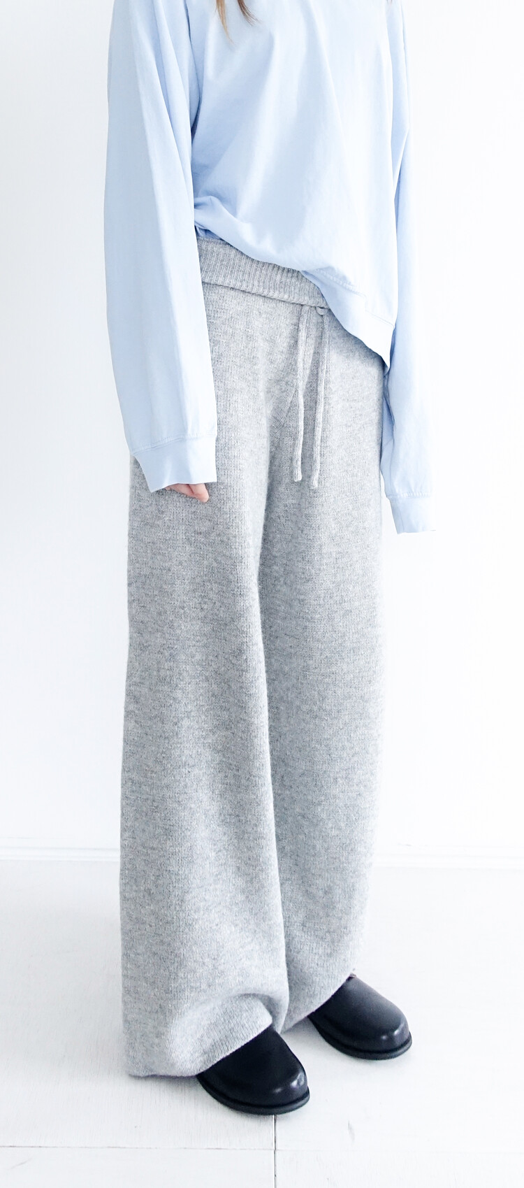 【fa.er.ie】cozy knit long pants cozy knit long pants