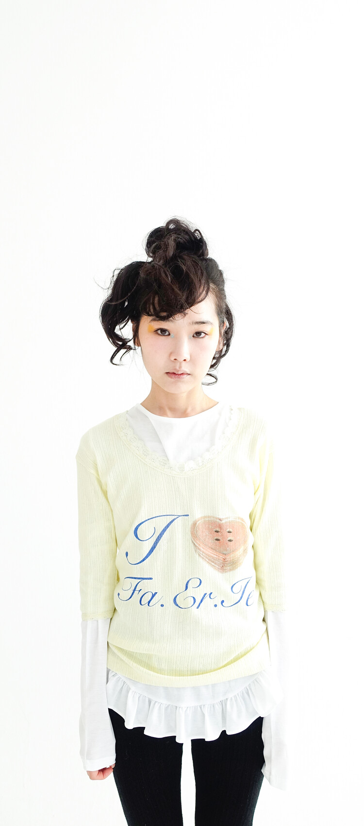 【fa.er.ie】tencel frill long top tencel frill long top