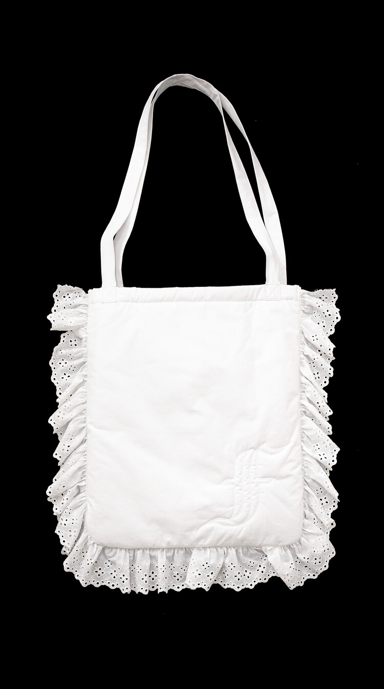 【fa.er.ie】 Tea cushion ruffle big bag 3차☆[F.E.E.S] Tea cushion ruffle big bag
