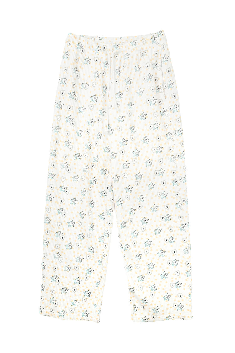 【fa.er.ie】popping heart&star lounge sweats 3차☆[F.E.E.S] popping heart&star lounge sweats (white)