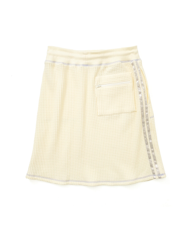 【fa.er.ie】waffle lining midi skirt 3차☆[F.E.E.S] waffle lining midi skirt (blue)