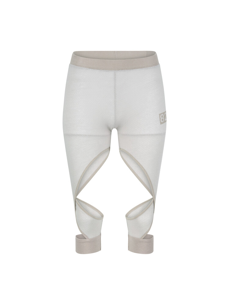 【fa.er.ie】cotton mesh cross up leggings fa.er.ie] cotton mesh cross up leggings (grey)