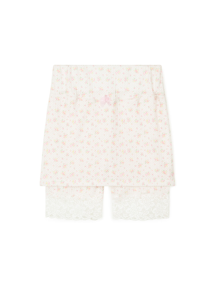 【fa.er.ie】 [fa.er.ie] flower jacquard skirt pants (cream) 2차☆[fa.er.ie] flower jacquard skirt pants (cream)
