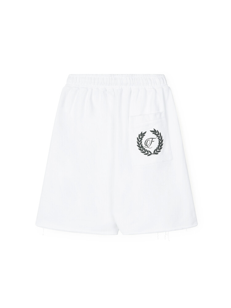 【fa.er.ie】eyelet corset bermuda pants fa.er.ie] eyelet corset bermuda pants (ivory)