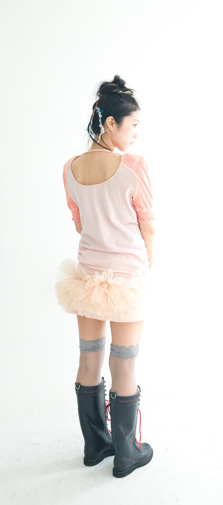 【fa.er.ie】pad shoulder raglan half top 3차☆[fa.er.ie] pad shoulder raglan half top (turquoise)