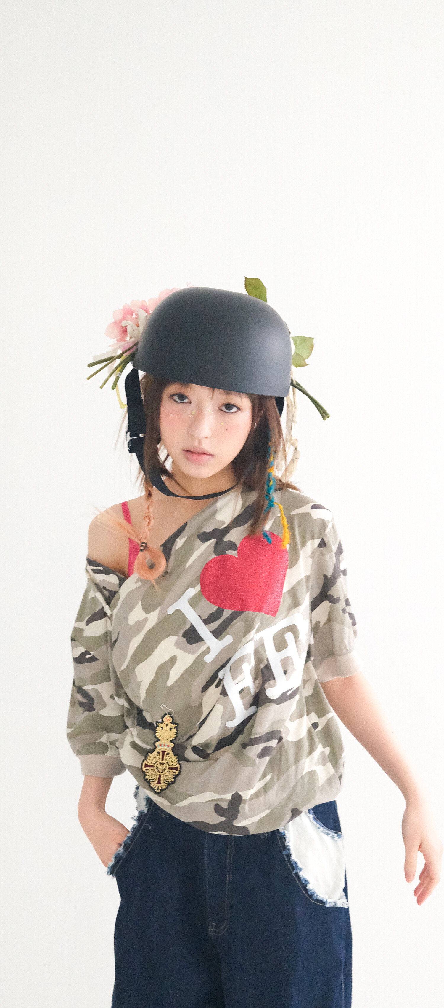 【fa.er.ie】cowl neck button t-shirt fa.er.ie] cowl neck button t-shirt (ivory)