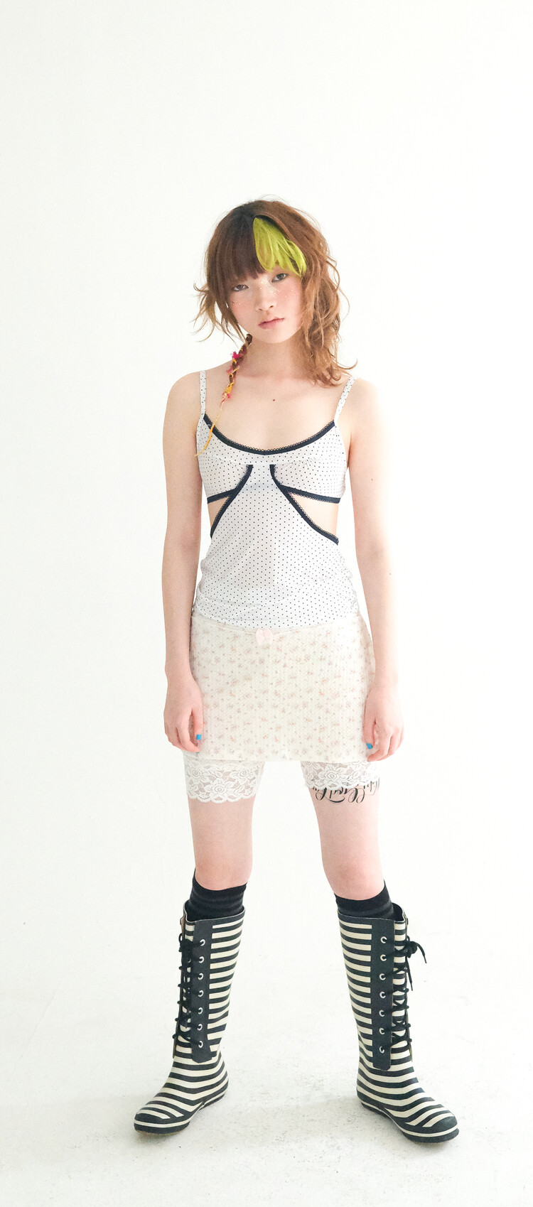 スカート flower jacquard skirt pants shop faerie 2차☆[fa.er.ie] flower jacquard skirt pants (cream)