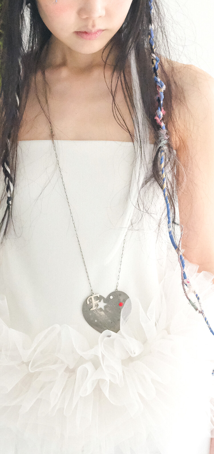 【fa.er.ie】25ss chunky heart dreamy necklace fa.er.ie] chunky heart dreamy necklace