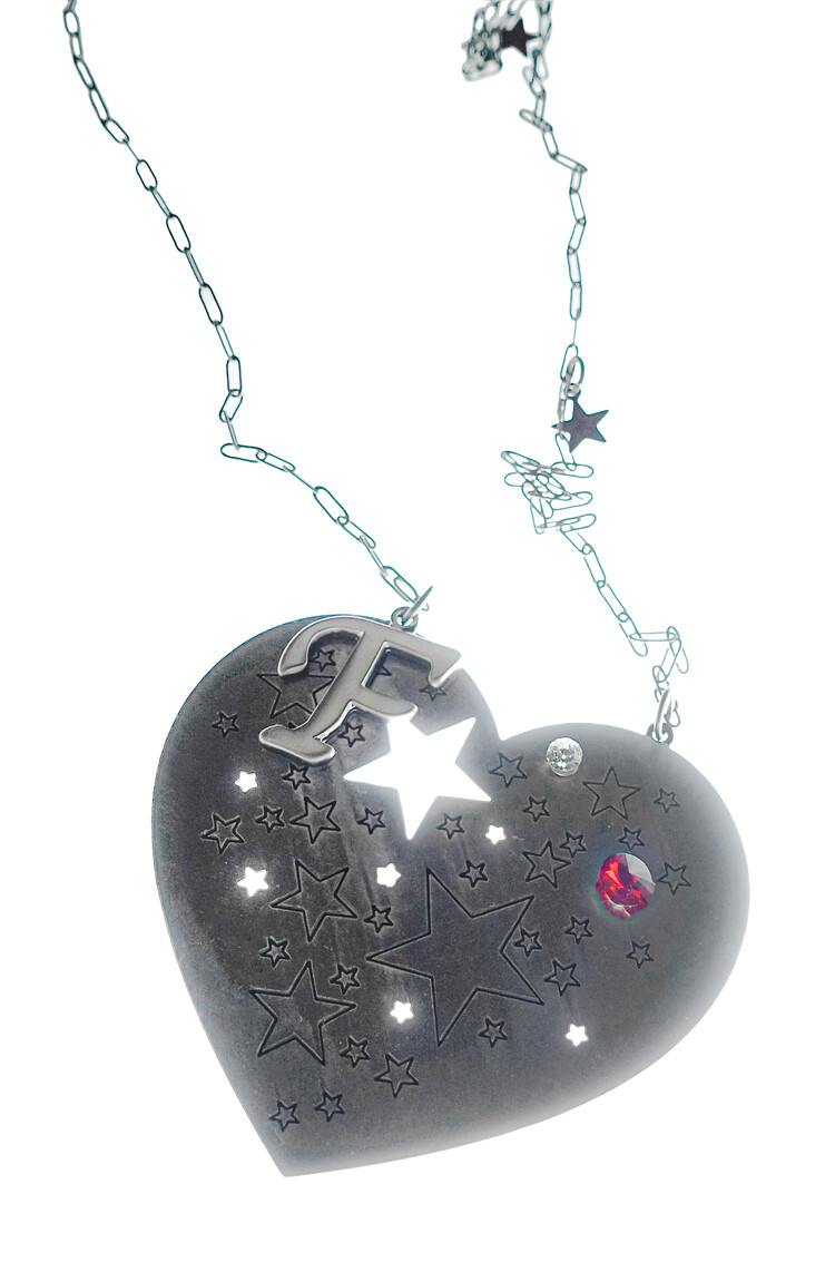 【fa.er.ie】25ss chunky heart dreamy necklace fa.er.ie] chunky heart dreamy necklace