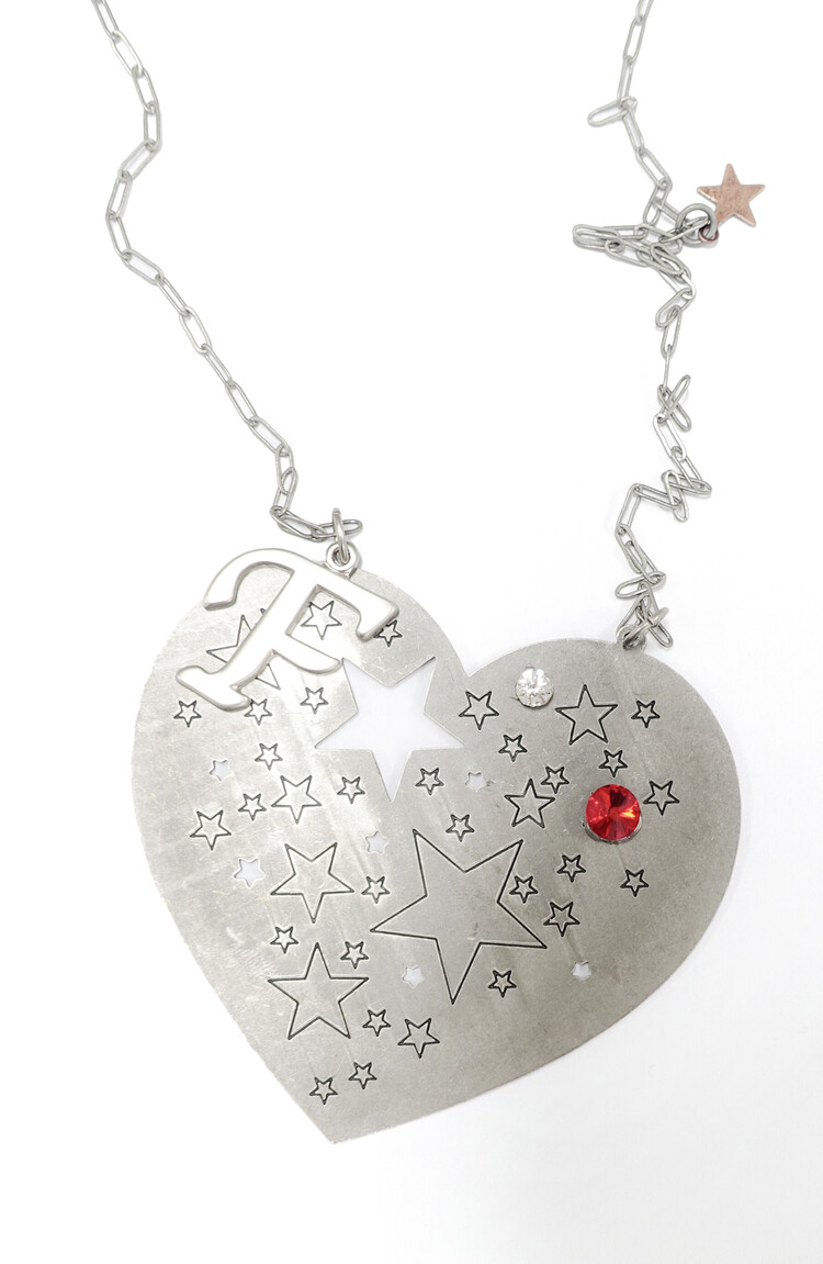 【fa.er.ie】25ss chunky heart dreamy necklace fa.er.ie] chunky heart dreamy necklace