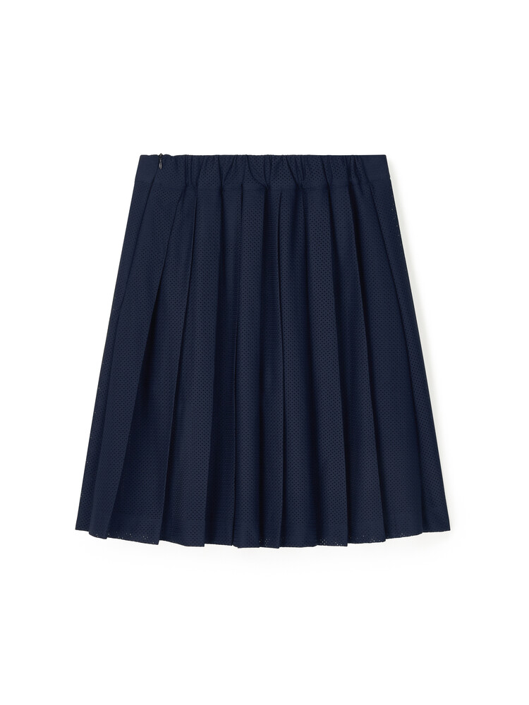 ★fa.er.ie★mesh pocket pleats skirt pants(navy)★韓国送料込 fa.er.ie] mesh pocket pleats skirt pants (navy)
