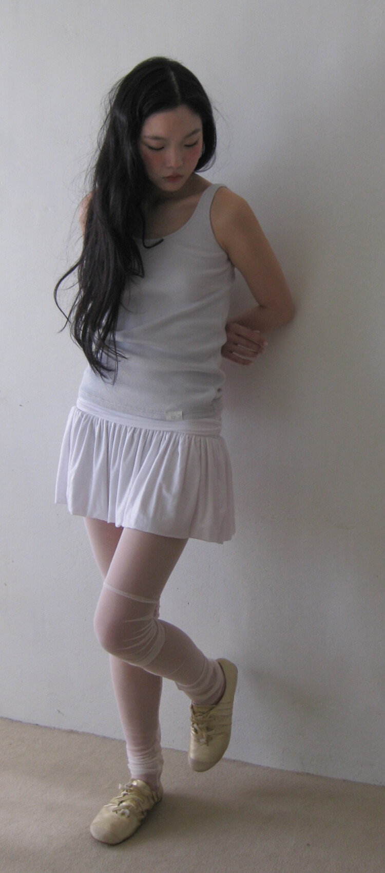 2차☆[fe.3] yuzu skirt (white)