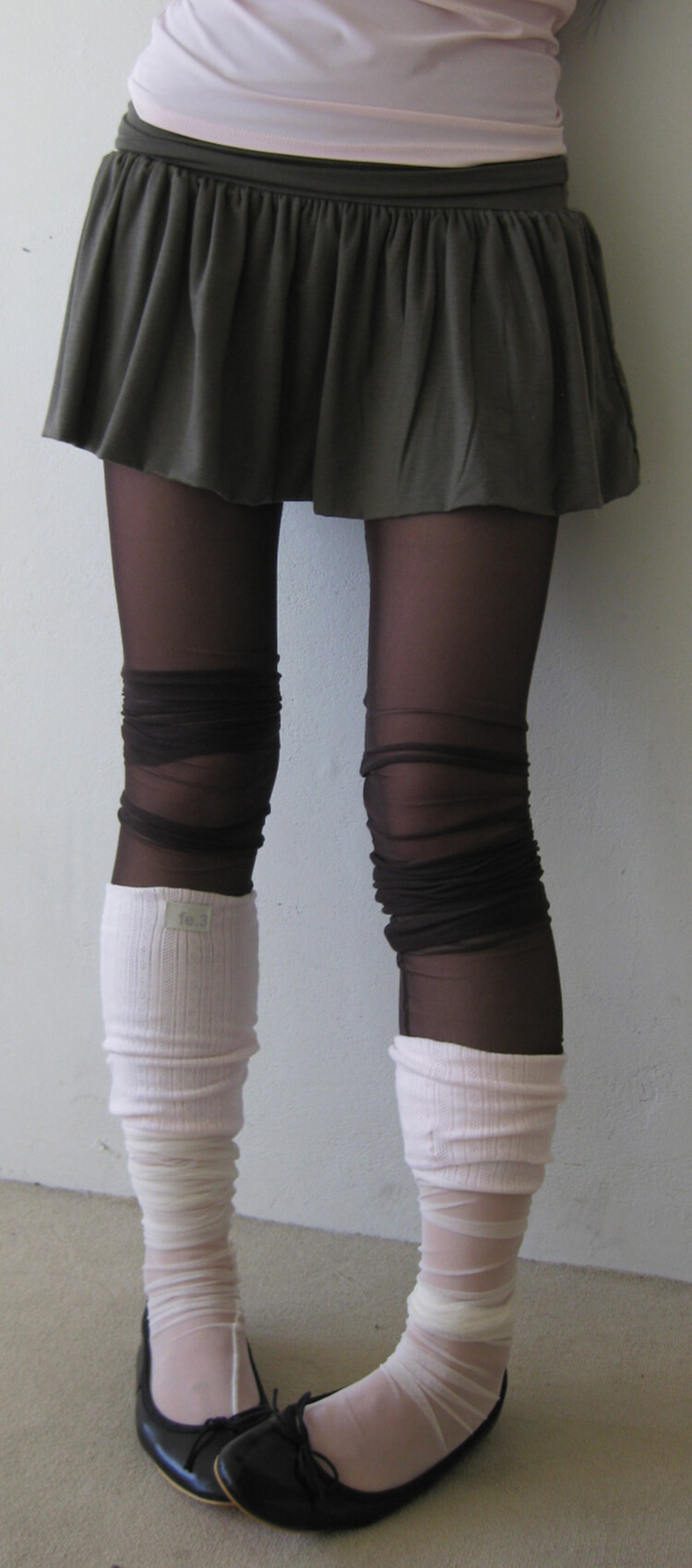 5차☆[fe.3] yuzu skirt (khaki)