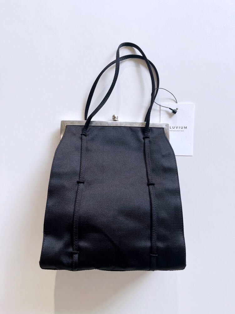 PRADA Satin Clasp Mini Bag